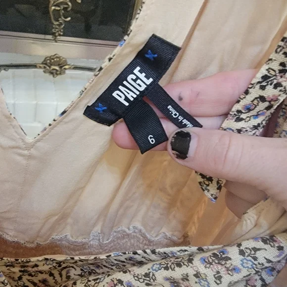 Paige Floral Print Maxi Dress - Picture 6 of 9